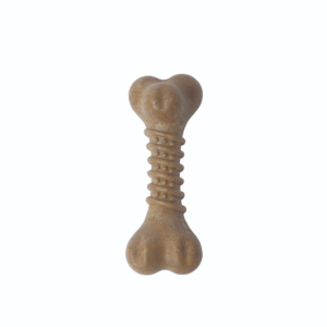 M Pets Chewood Bone Chew Toy for Dogs (Brown)