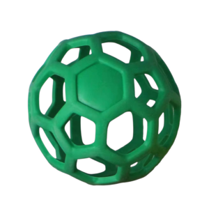 Talking Dog Club Pop Hollow Elastic Interactive Busy Ball Toy for Dogs (Green)