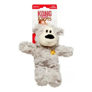 Kong Wild Knots Bear Toy for Dogs (White)