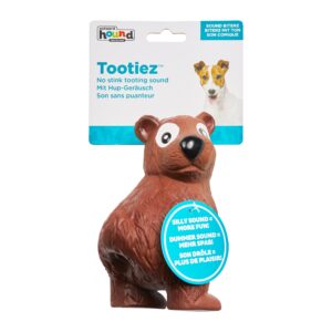 Outward Hound Tootiez Bear Latex Rubber Chew Toy for Dogs