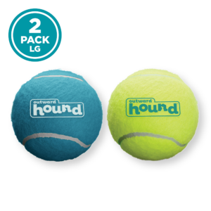 Petstages Squeaker Tenis Ballz Toy for Dogs (Blue/Green)