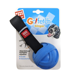 GiGwi Go! Fetch Slinger Ball Toy for Dogs (Blue)