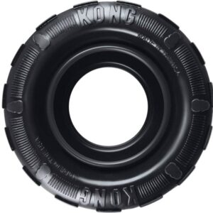 Kong Tire Toy for Dogs (Black) | For Aggressive Chewers