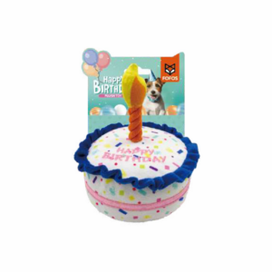 Barkbutler x Fofos Birthday Cake Plush Toy for Dogs