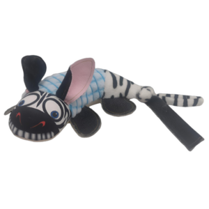 NutraPet The Ravishing Zebra Squeaky Toy for Dogs