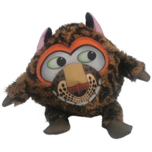 NutraPet The Freaky Leopard Squeaky Toy for Dogs (Multicolour)