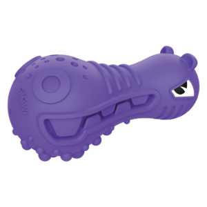 GiGwi Dumbbell Hippo Heads Toy for Dogs (Purple)