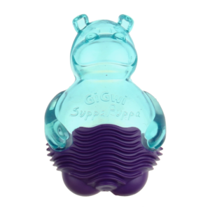 GiGwi Suppa Puppa Hippo Toy for Dogs (Blue)