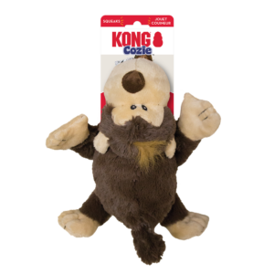 Kong Cozie Funky Monkey Toy for Dogs (Brown)