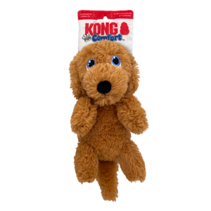 Kong Comfort Pups Goldie Toy for Dogs (Brown)