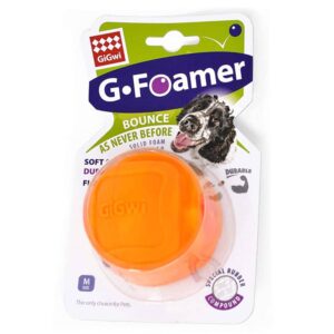 GiGwi G Foamer Ball Toy for Dogs (Orange)