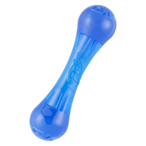 Nerf Bash Ultra Tough TPR Bone Toy for Dogs (Blue)