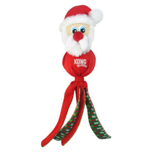 Kong Wubba Santa Claus Toy for Dogs (Red)