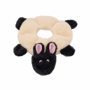 Zippy Paws Loopy Sheep Plush Toy for Dogs