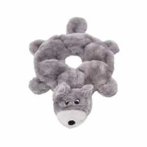 Zippy Paws Loopy Wolf Plush Toy for Dogs