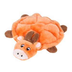 Zippy Paws Squeakie Crawler Moody the Moose Plush Toy for Dogs