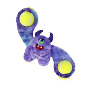Kong Woozles Monster Plush Toy for Dogs (Purple)