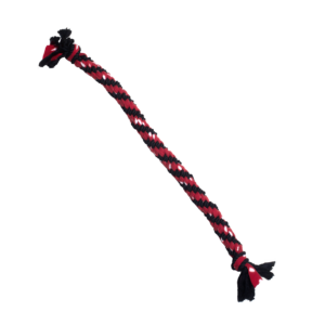 Kong Signature Rope Mega Dual Knot Toy for Dogs (Red & Black)
