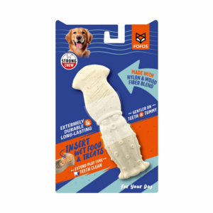 Barkbutler x Fofos Durable Sea Bass Chew Toy for Dogs