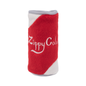 Zippy Paws Squeakie Can Zippy Cola Plush Toy for Dogs