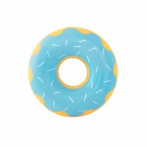 Zippy Paws Zippy Blueberry Tuff Donutz Plush Toy for Dogs