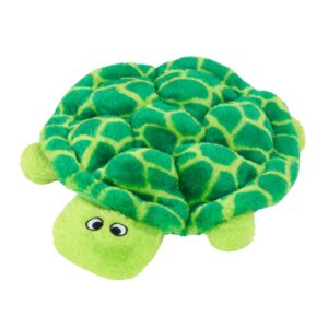 Zippy Paws Squeakie Crawlers SlowPoke the Turtle Plush Toy for Dogs