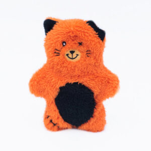 Zippy Paws Halloween Zombie Cat Bonez Plush Toy for Dogs