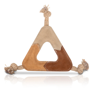 Pawpourri Suede Leather Chew Toy for Dogs