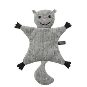 Pawpourri Squirrel Flattie Toy for Dogs