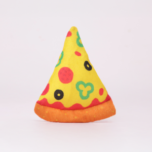 Skatrs Pizza Plush Toy for Dogs